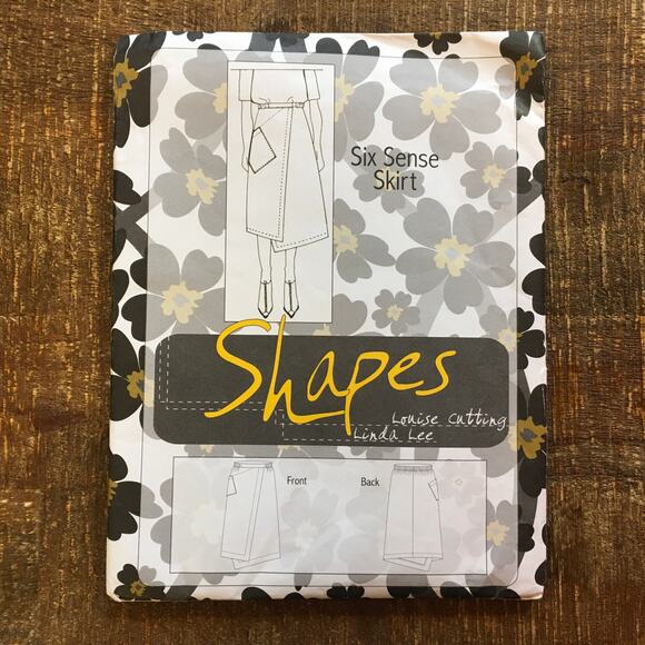 Sewing Workshop Pattern Womens Six Sense Skirt Asymmetrical XS-XXL UNCUT - Picture 1 of 2